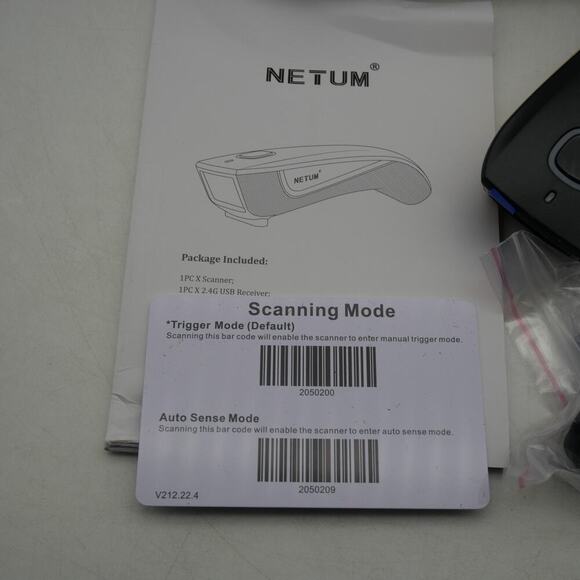 NEW NETUM C750 Bluetooth Portable 2.4G Wireless QR Bar Code Reader - Picture 3 of 7